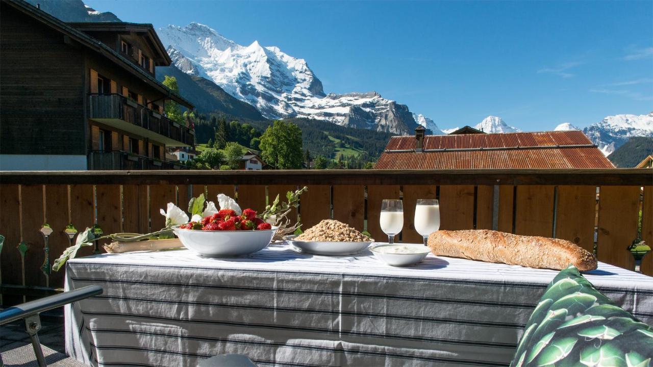 Les Residences Waldbort Wengen Exterior foto